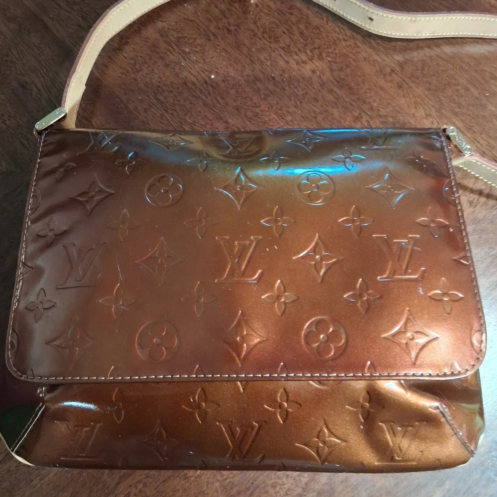 Louis Vuitton Brown Monogram Shoulder Bag - Picture 1 of 15